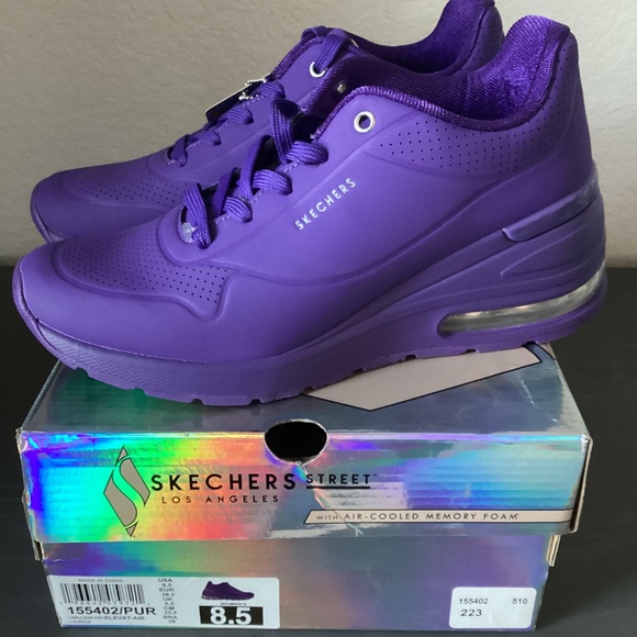 Skechers Shoes - SKECHERS Women's Street Million Air - Elevat-Air Casual Sneakers